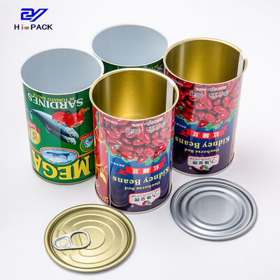 Customized 440ml Empty Metal Can D73x113mm Empty Tin Cans With Lids